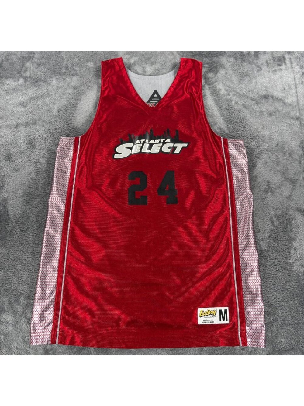 Atlanta Select Basketball Jersey 24 Eastbay Reversible Mens M Vintage Y2K
